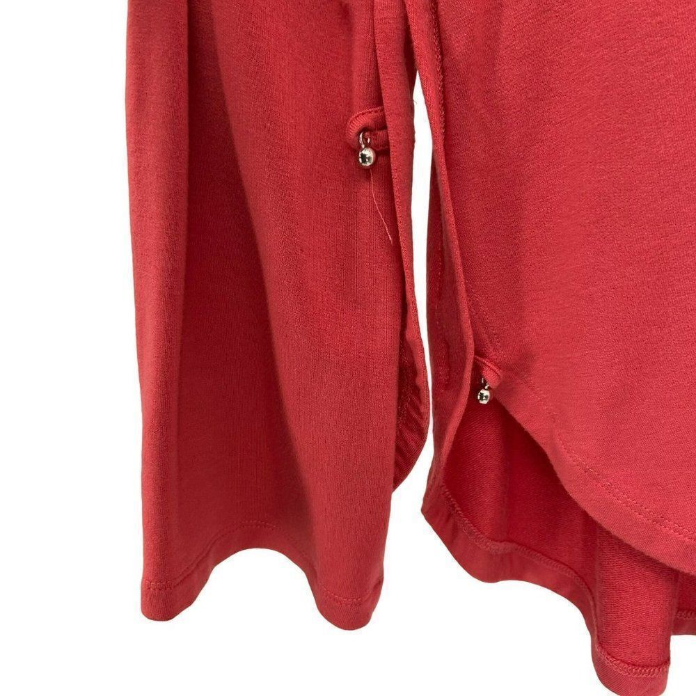 Soft Surroundings Long Sleeve Tunic Button /Loop on Sleeves & Hem Orange Size 1X - Picture 5 of 10
